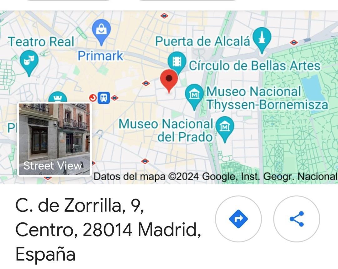 Ferienwohnung La Casita De Cibeles Madrid Exterior foto
